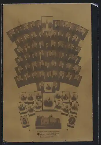 AK Holzminden, Absolventen der Baugewerkschule 1908