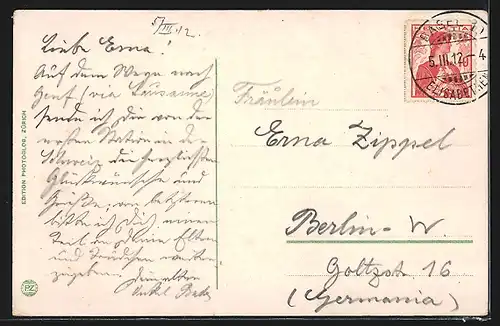 AK Basel, Die drei Rheinbrücken