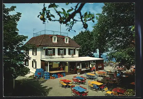 AK Herisau, Das Restaurant Sedel mit Aussenbereich