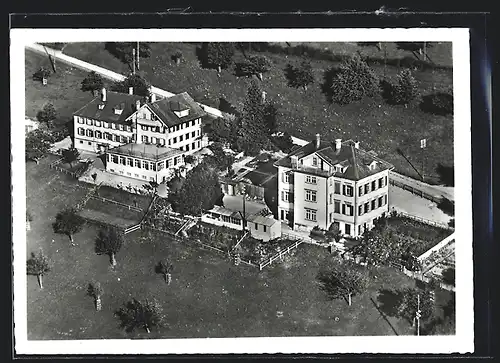 AK Herisau, Fliegeraufnahme des Knabeninstitutes Steinegg