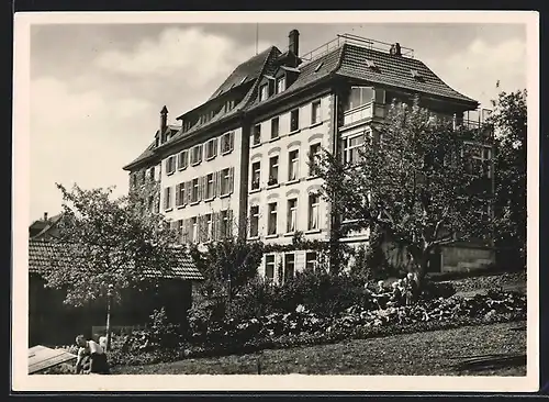 AK Zürich, Erholungshaus in Fluntern