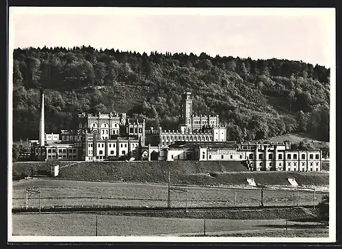 AK Rheinfelden, Blick zur Brauerei Feldschlösschen