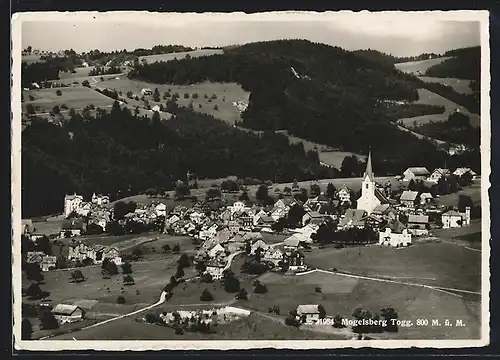 Foto-AK Mogelsberg / Togg., Gesamtansicht des Ortes