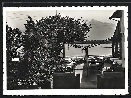AK Bouveret, Terrasse des Hotel de la Tour