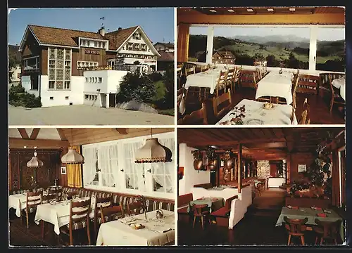 AK Teufen, Spezialitäten-Restaurant Sternen mit Innenansichten