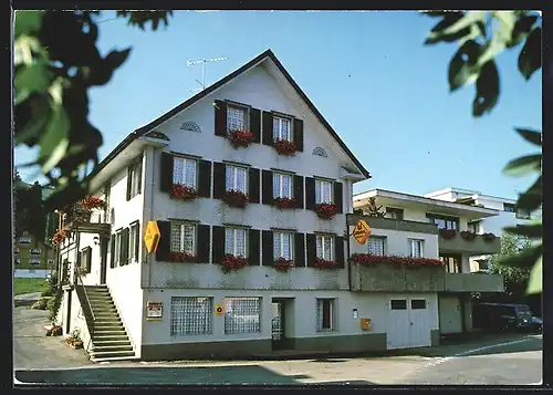 AK Feusisberg, Blick auf den Landgasthof Feldegg