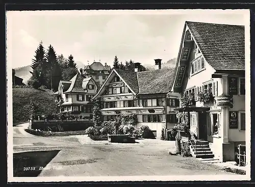 AK Ebnat / Togg., Ortspartie mit Bäckerei Nufer