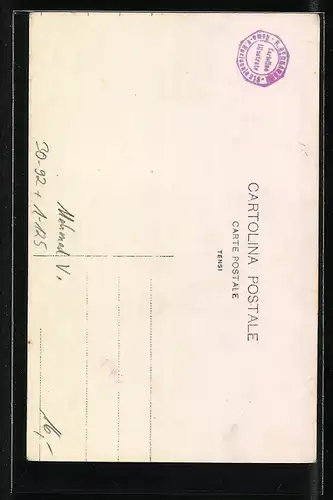 Künstler-AK Kaiser Wilhelm II. hält Köpfe von Mehmed V. und Franz Joseph aus dem Ballon