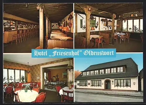 AK Oldenswort /Eiderstedt, Hotel Friesenhof von Reiner Cordes