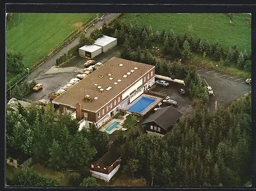 AK Dattenberg, Polymed, Fliegeraufnahme