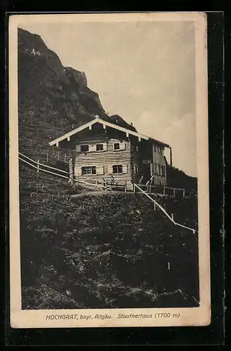 AK Staufnerhaus, Berghütte am Hochgrat im bayrischen Allgäu
