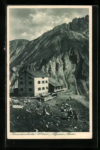 AK Kemptenerhütte, Berghütte in den Allgäuer Alpen