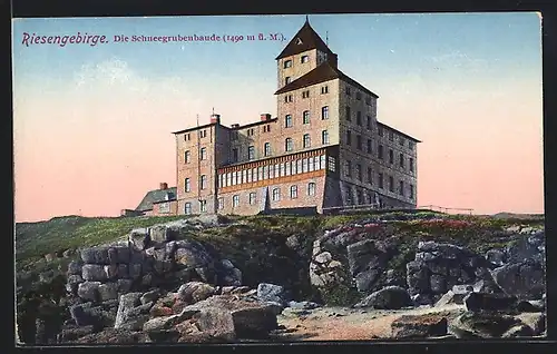 AK Schneegruben-Baude im Riesengebirge