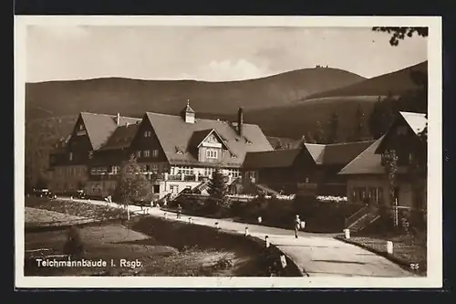 AK Teichmannbaude, Strassenpartie