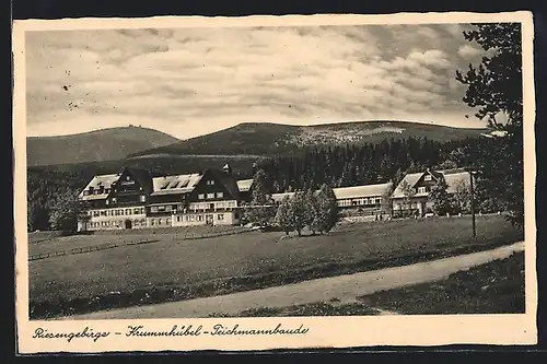 AK Teichmannbaude im Riesengebirge bei Krummhübel