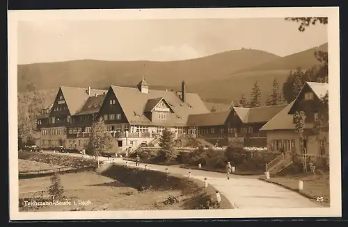 AK Riesengebirge, Partie an der Teichmannbaude