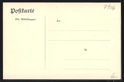 AK Mühlberg a. Elbe, Altstädter Klosterkirche mit Garten