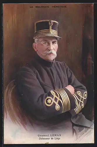 AK General Leman, Défenseur de Liége, in Uniform