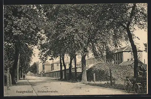 AK Saargemünd, Steinbacherstrasse