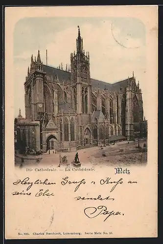 AK Metz, La Cathédrale
