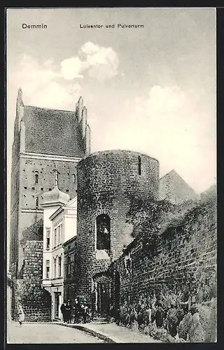 AK Demmin, Luisentor und Pulverturm