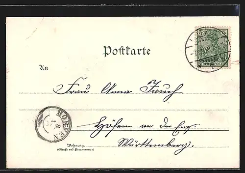 AK Leipzig, Neues Rathaus, Reichsgericht, Neues Theater