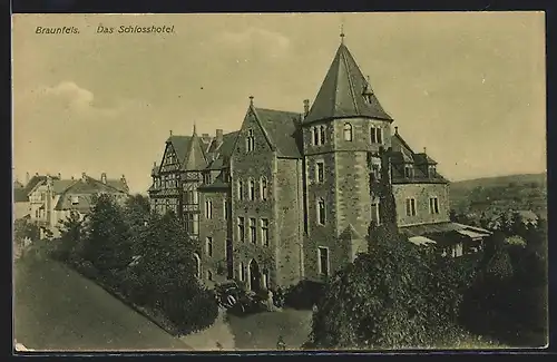 AK Braunfels, Blick auf das Schlosshotel