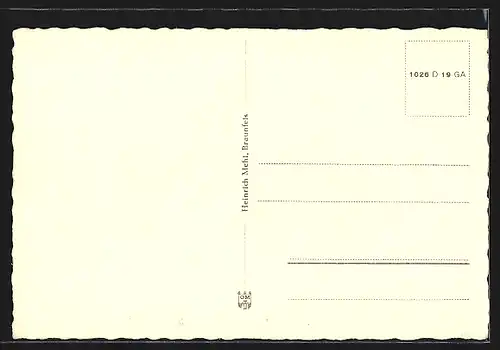 AK Braunfels, Blick auf das Schloss