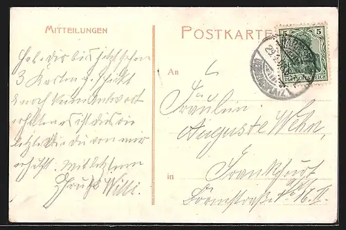 AK Darmstadt, Truppenübungsplatz, Gebäude 5