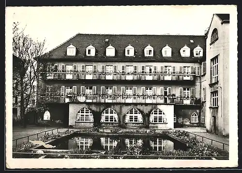 AK St. Wendel, Kurhaus Harschberg der Eisenbahn-Versicherungsanstalt