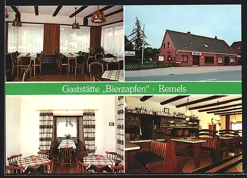 AK Uplengen-Remels, Gaststätte Bierzapfen, Ostertorstrasse 56