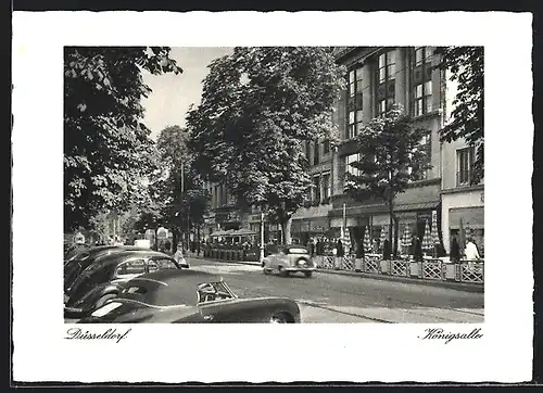 AK Düsseldorf, Autos in der Königsallee