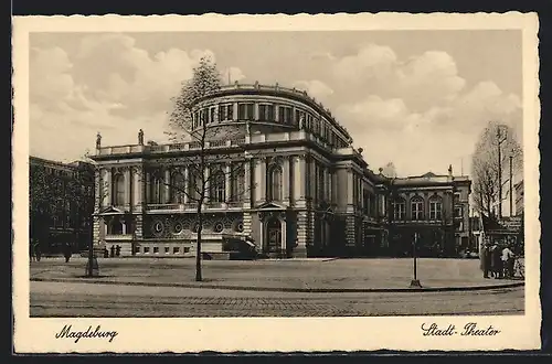 AK Magdeburg, Am Stadt-Theater