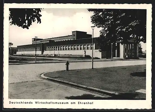 AK Düsseldorf, Deutschlands Wirtschaftsmuseum am Ehrenhof