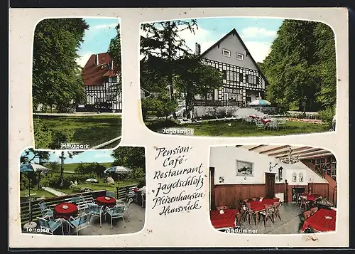 AK Pleizenhausen, Hotel u. Pension Jagdschloss