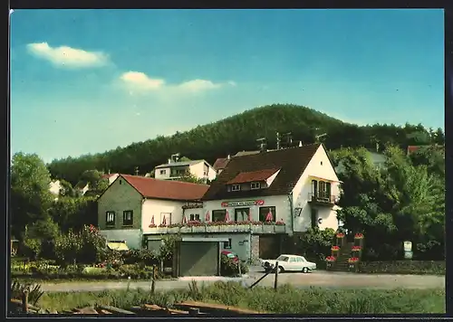 AK Kaiserslautern-Mölschbach, Ansicht vom Gasthaus Waldesruhe