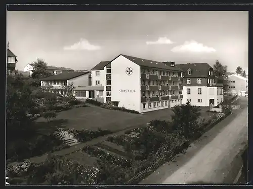 AK Braunfels a. d. Lahn, Blick auf das Solmser-Heim