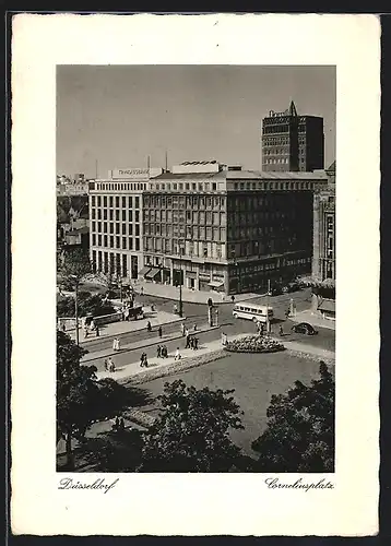 AK Düsseldorf, Blick auf den Corneliusplatz