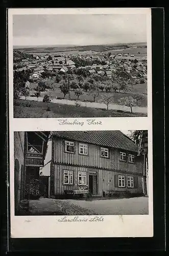 AK Heimburg /Harz, Gasthaus Landhaus Löhr