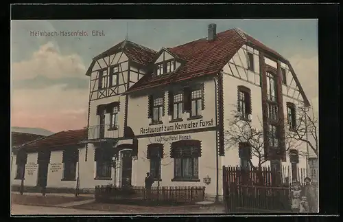 AK Heimbach-Hasenfeld /Eifel, Restaurant zum Kermeter Forst