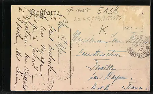 AK Randerath, Restauration Koch, Restauration Reiners, Feldstrasse