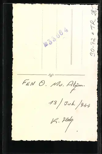 AK Türkei, Türkischer Offizier in Uniform mit Säbel