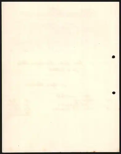 Rechnung Oederan i. S. 1912, Magnus Baumann, Dampf-Sauerkohl Fabrik, Fabrik- & Produktansichten