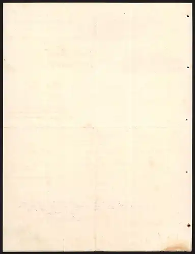 Rechnung Pfullingen 19111, Gebr. Burkhardt, Mech. Weberei, Das Hauptwerk in Pfullingen, die Filiale in Mössingen