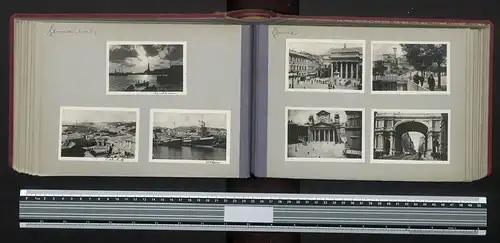 Fotoalbum mit 104 Fotografien, Ansicht Santa Margherita Ligure, Eden Hotel, V. Sella, Hafen, Rapello, Camogli, Venedig