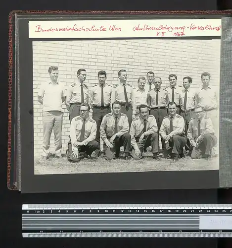 Fotoalbum mit 51 Fotografien, Bundeswehr 1956, Weidne / Oberpfalz, Lager Heuber, Splittertarn WH, Adolf Möll, Fernmelder