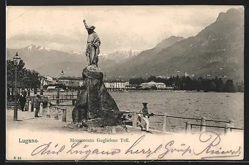 AK Lugano, Monumento Guglielmo Tell