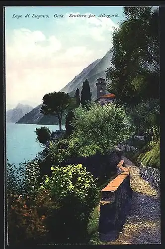 AK Oria /Lago di Lugano, Sentiero per Albogasio