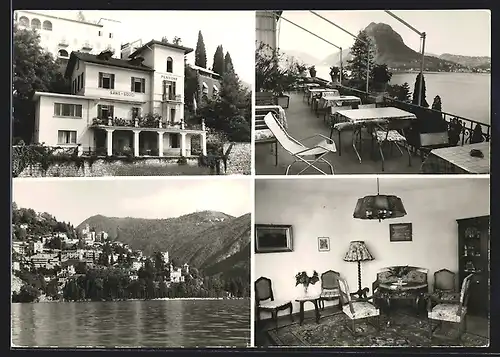 AK Lugano-Castagnola, Villa Sans-Souci