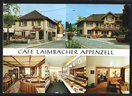 AK Appenzell, Cafe und Conditorei Laimbacher